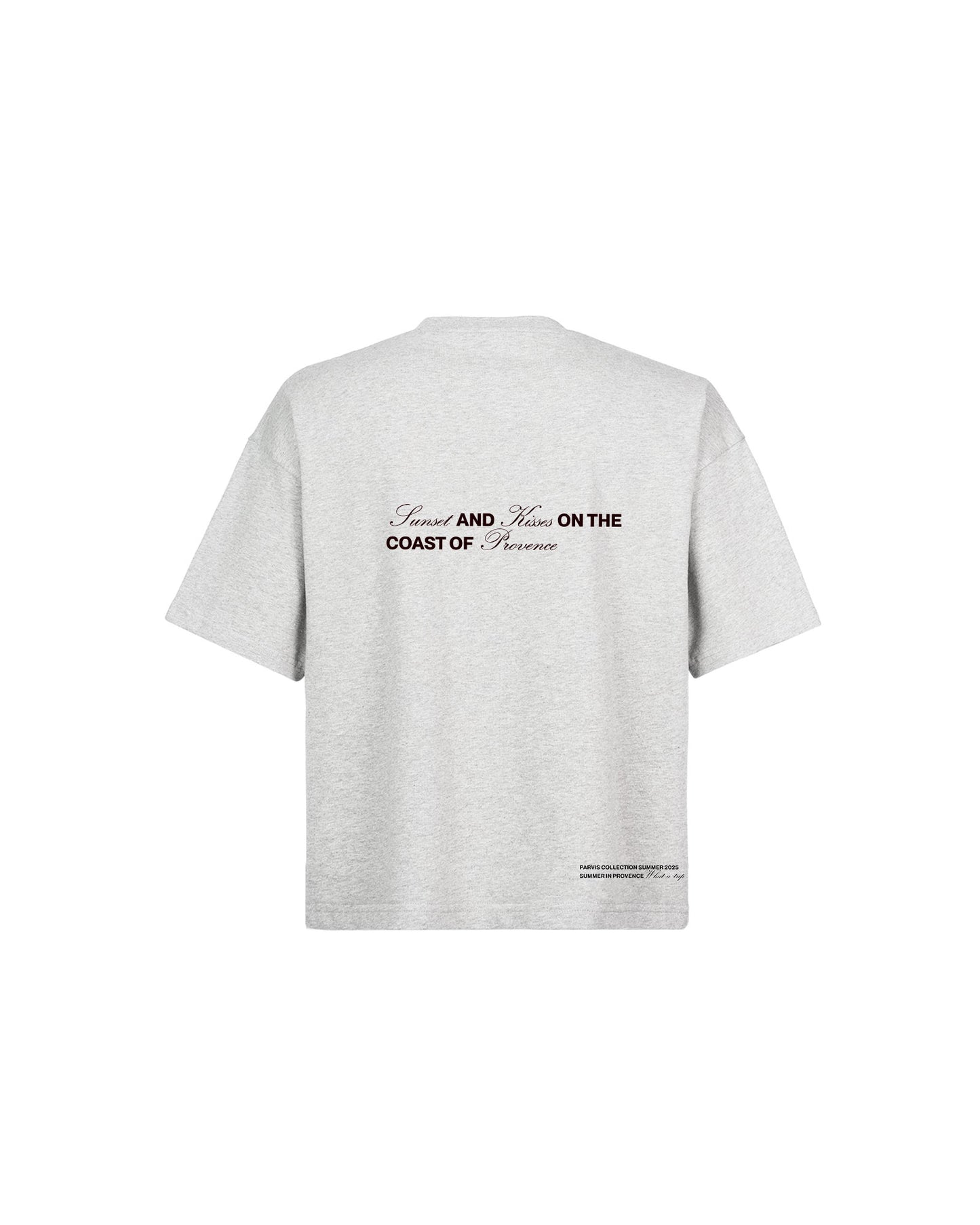 PARVIS SUNSET GREY TEE