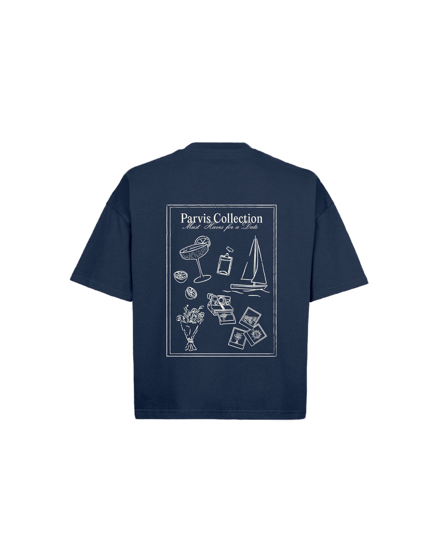 DATE IN PROVENCE? NAVY TEE