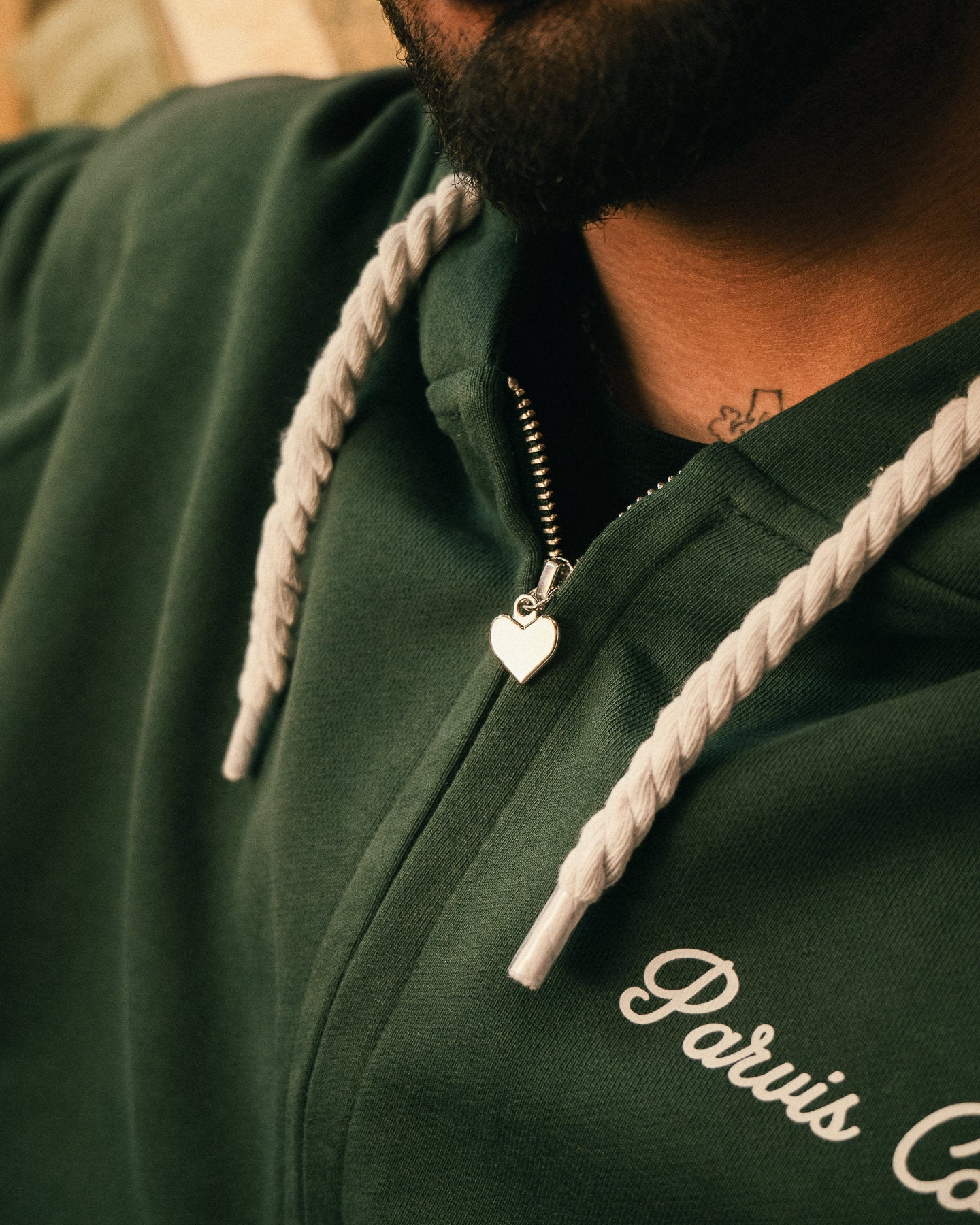 ZIPPER PARVIS COLLECTION HEARTS