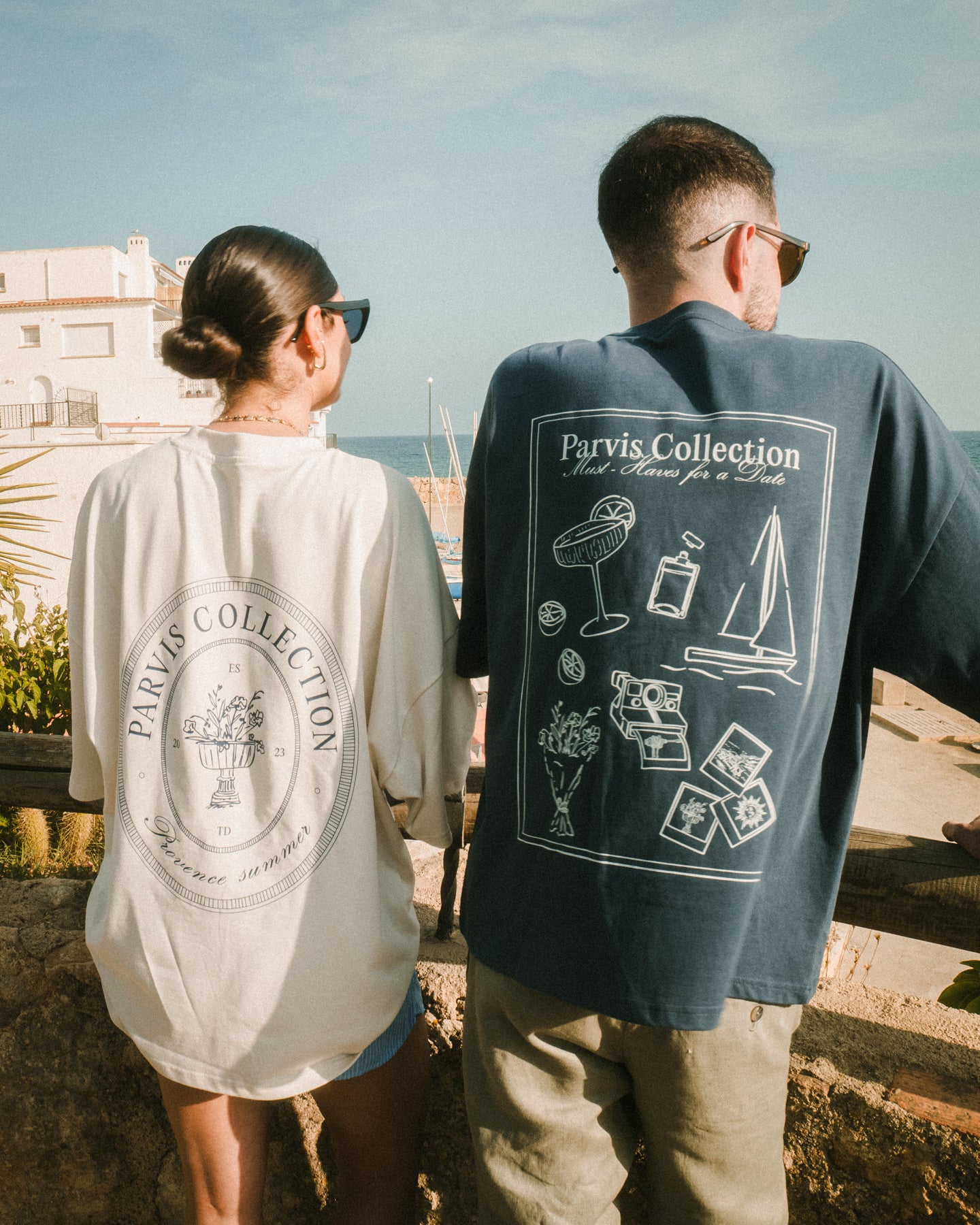 DATE IN PROVENCE? NAVY TEE