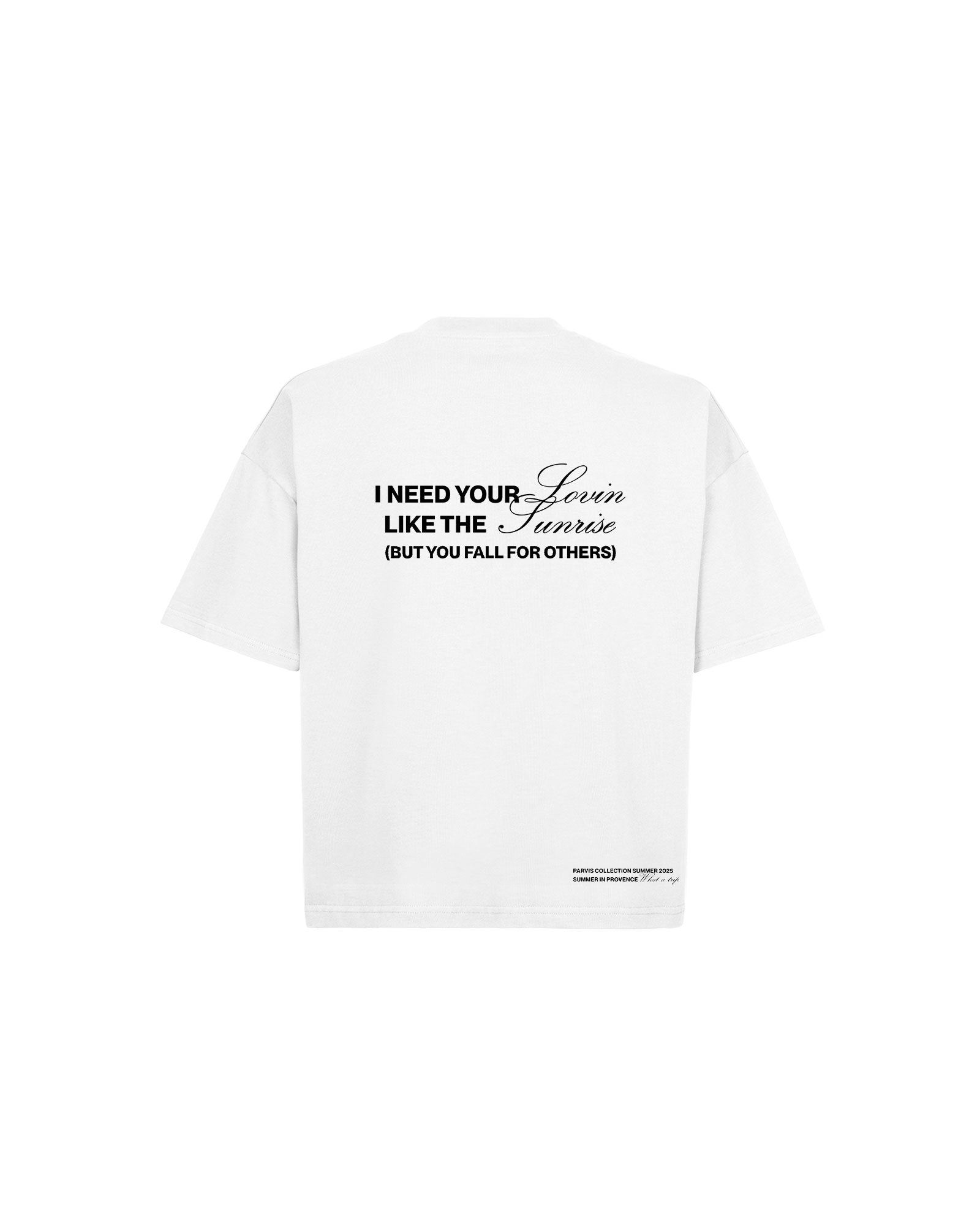 LOVING AND SUNRISE TEE