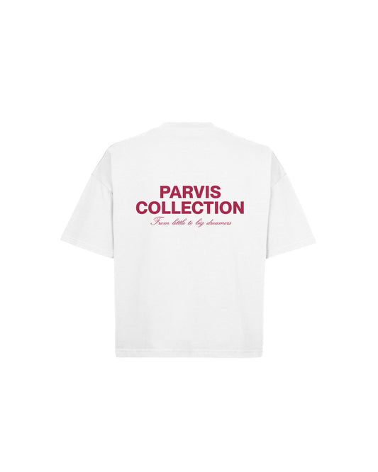 PARVIS CREW TEE WHITE