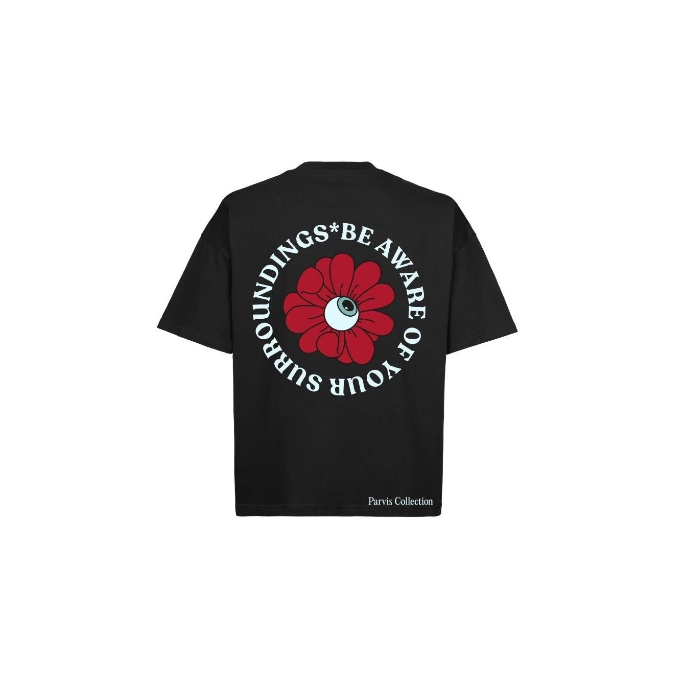 BLACK FLOWER TEE