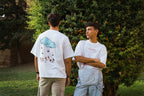 BOXY TEE RAINING FLOWERS