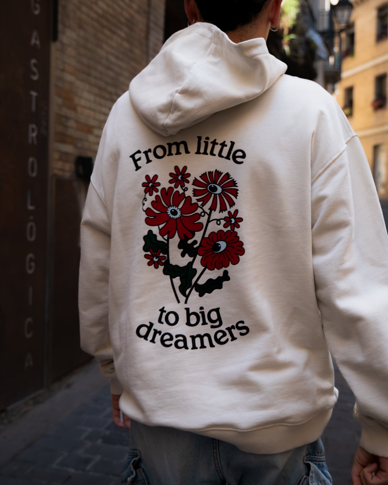 BEIGE HOODIE SPRING 2024