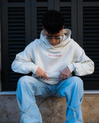 BEIGE HOODIE SPRING 2024