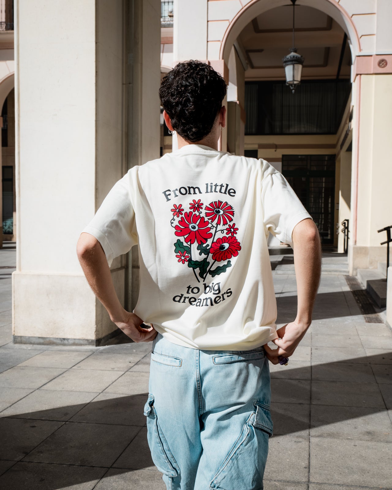 BEIGE TEE SPRING 2024